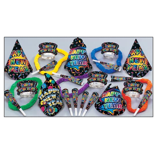 Beistle New Year New Yorker Assortment for 50